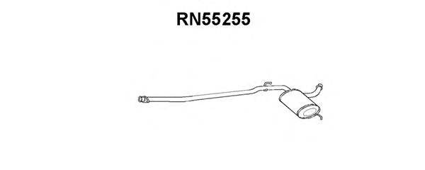 Предглушитель выхлопных газов VENEPORTE RN55255