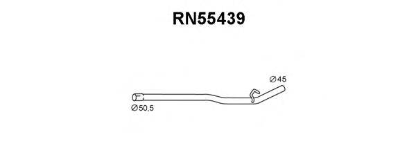 Труба выхлопного газа VENEPORTE RN55439