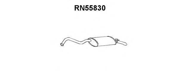 Глушитель выхлопных газов конечный VENEPORTE RN55830