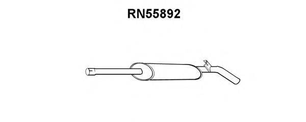 Предглушитель выхлопных газов VENEPORTE RN55892