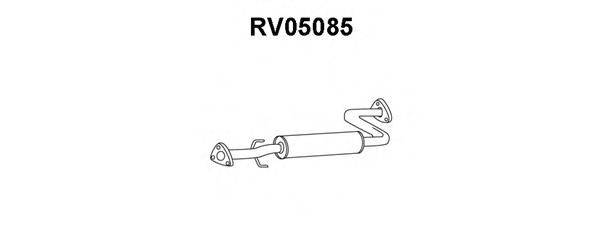 Предглушитель выхлопных газов VENEPORTE RV05085