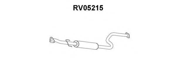 Предглушитель выхлопных газов VENEPORTE RV05215