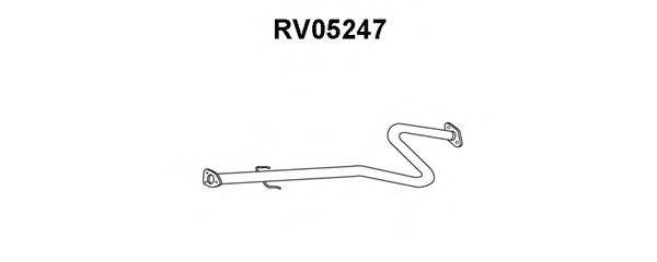 Труба выхлопного газа VENEPORTE RV05247