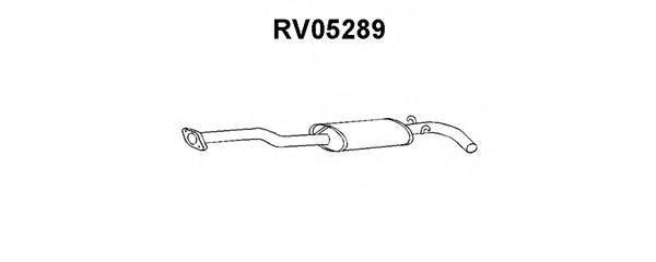 Средний глушитель выхлопных газов VENEPORTE RV05289