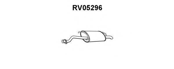 Глушитель выхлопных газов конечный VENEPORTE RV05296