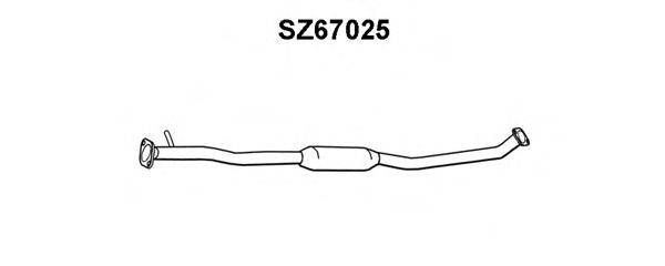 Предглушитель выхлопных газов VENEPORTE SZ67025