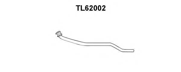 Труба выхлопного газа VENEPORTE TL62002