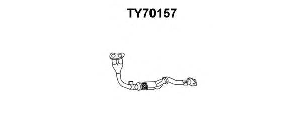 Труба выхлопного газа VENEPORTE TY70157