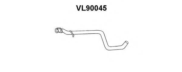 Труба выхлопного газа VENEPORTE VL90045