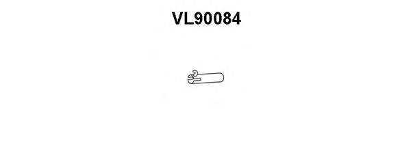 Труба выхлопного газа VENEPORTE VL90084
