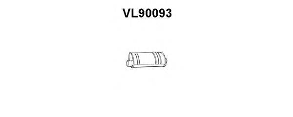 Труба выхлопного газа VENEPORTE VL90093