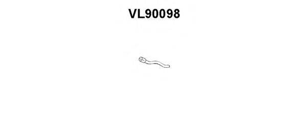 Труба выхлопного газа VENEPORTE VL90098