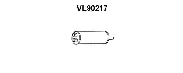 Предглушитель выхлопных газов VENEPORTE VL90217