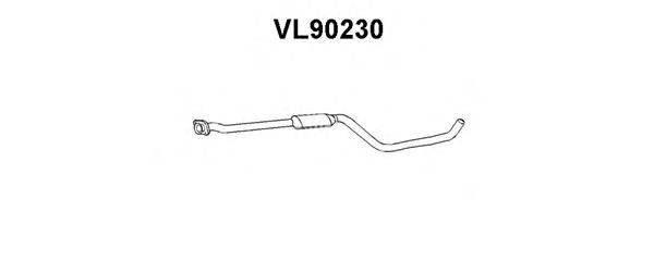 Предглушитель выхлопных газов VENEPORTE VL90230