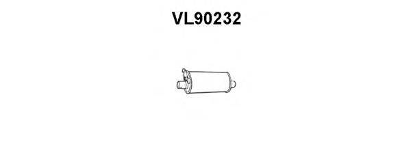 Предглушитель выхлопных газов VENEPORTE VL90232