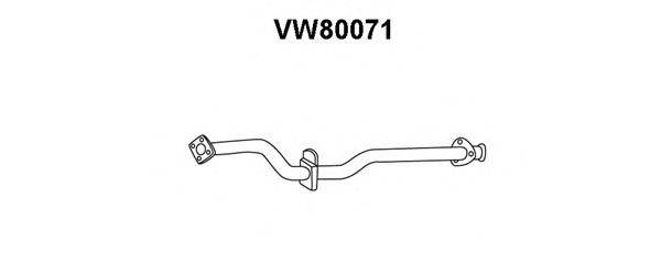 Труба выхлопного газа VENEPORTE VW80071