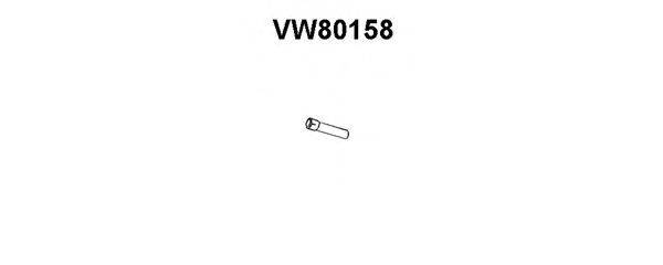 Труба выхлопного газа VENEPORTE VW80158