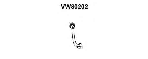 Труба выхлопного газа VENEPORTE VW80202