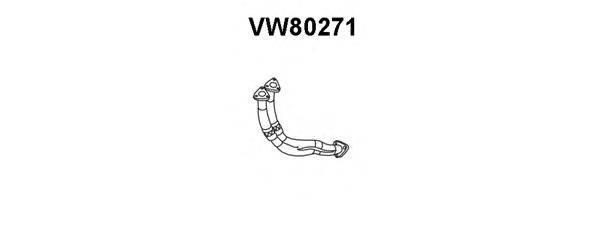 Труба выхлопного газа VENEPORTE VW80271