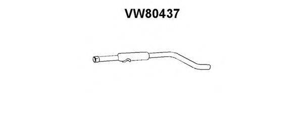 Предглушитель выхлопных газов VENEPORTE VW80437