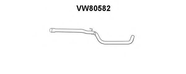 Труба выхлопного газа VENEPORTE VW80582