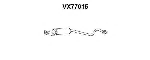 Предглушитель выхлопных газов VENEPORTE VX77015