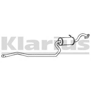 Средний глушитель выхлопных газов KLARIUS 260156