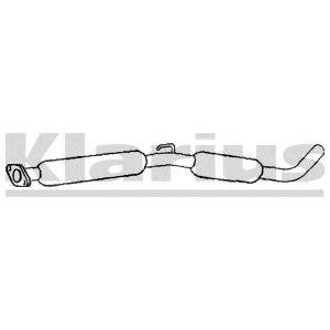 Средний глушитель выхлопных газов KLARIUS 240862