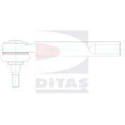 Наконечник поперечной рулевой тяги DITAS A1-1002