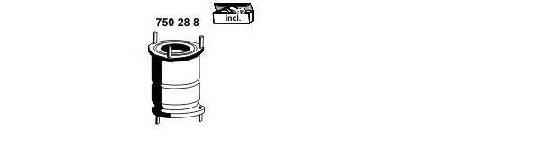 Система выпуска ОГ ERNST 300009