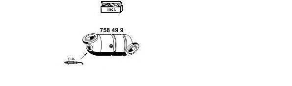 Система выпуска ОГ ERNST 040734