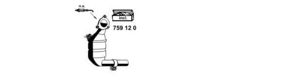 Система выпуска ОГ ERNST 130026