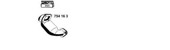 Система выпуска ОГ ERNST 100438