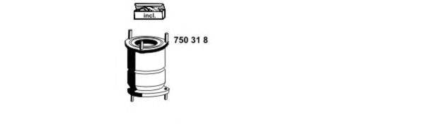 Система выпуска ОГ ERNST 300028