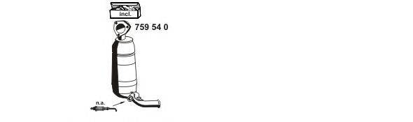 Система выпуска ОГ ERNST 020350