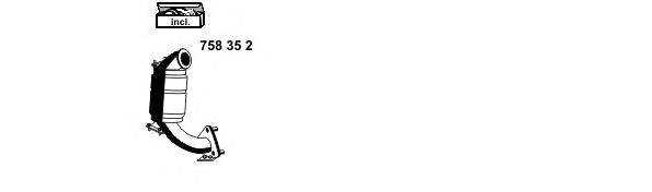 Система выпуска ОГ ERNST 100492