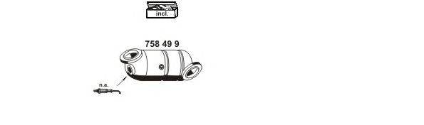 Система выпуска ОГ ERNST 040733