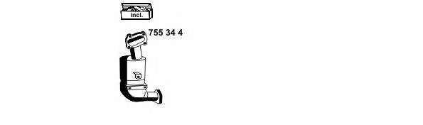 Система выпуска ОГ ERNST 170054