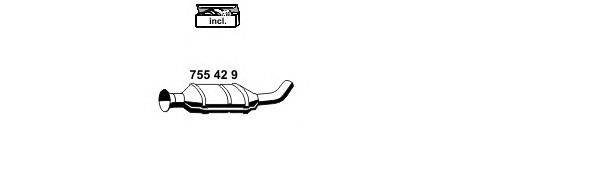 Система выпуска ОГ ERNST 180050