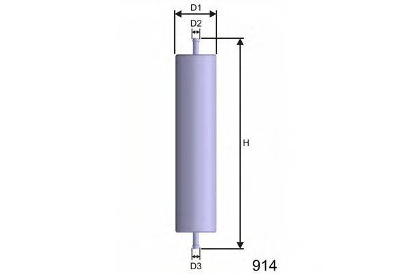 Топливный фильтр MISFAT E508