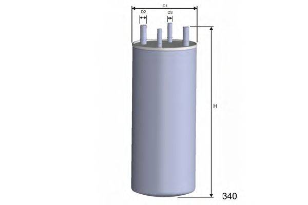 Топливный фильтр MISFAT M612