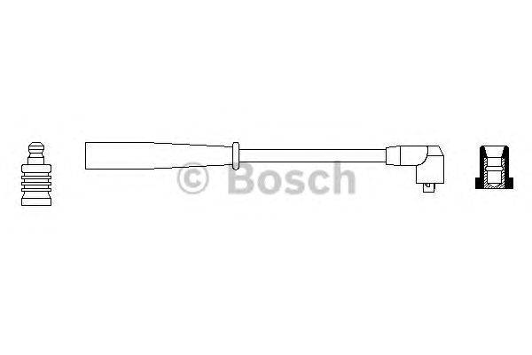 Провод зажигания BOSCH 0 986 356 095