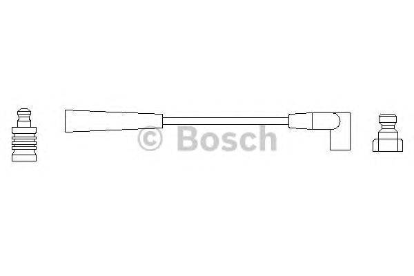 Провод зажигания BOSCH 0 986 356 122