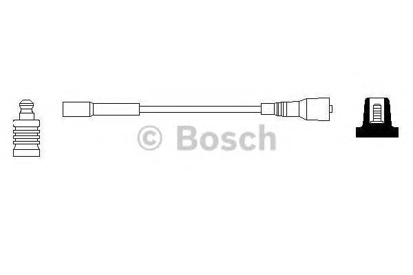 Провод зажигания BOSCH 0 986 356 164