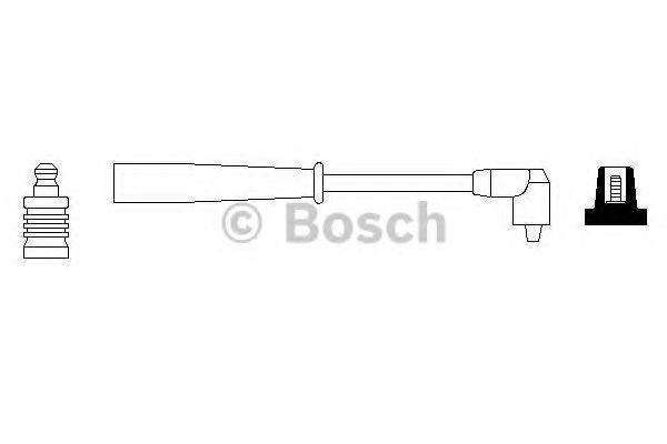 Провод зажигания BOSCH 0986356204