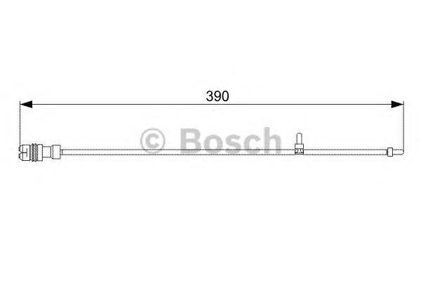 Сигнализатор, износ тормозных колодок BOSCH 1 987 473 041