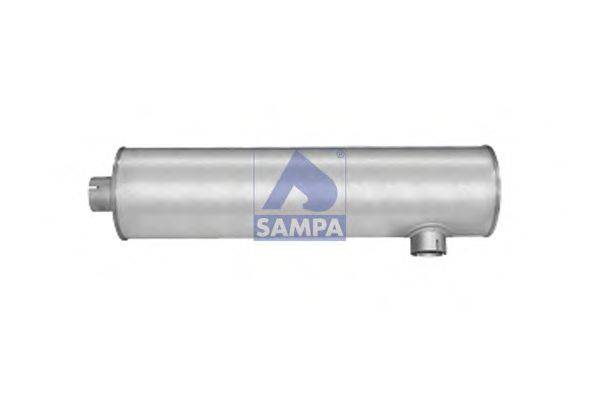 Средний / конечный глушитель ОГ SAMPA 079.174