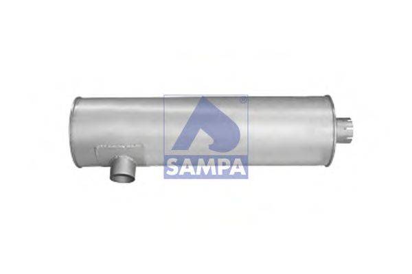 Средний / конечный глушитель ОГ SAMPA 079.176