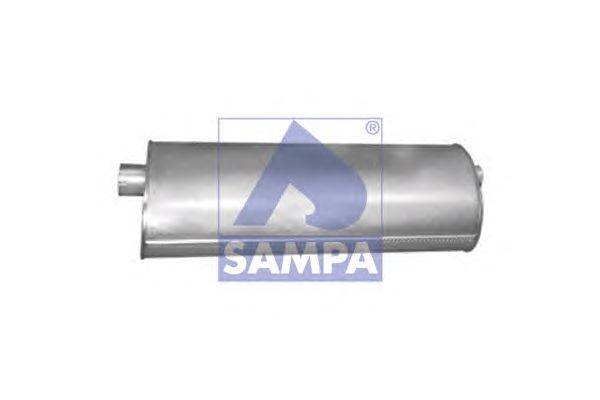 Средний / конечный глушитель ОГ SAMPA 079.268