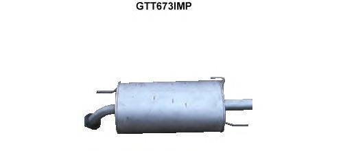 Система выпуска ОГ GT Exhaust 4077